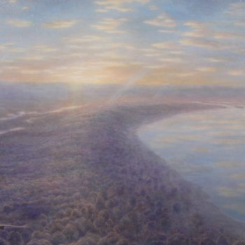 Eastern Dawn View over Byerbrup Ridge – Site of the City of Perth